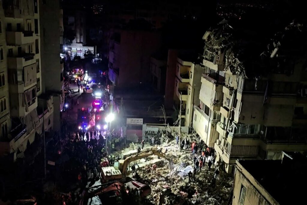 Israel Strikes Beirut for First Time Since Cease-Fire