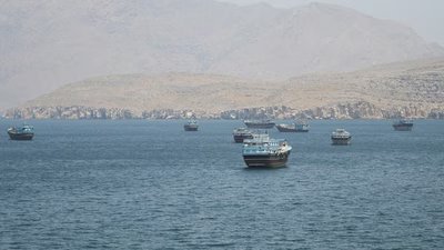 Iran has been restricting traffic through the Strait of Hormuz, a strategic waterway key to the global flow of oil, with the US imposing a blockade of Iranian ports. (REUTERS)