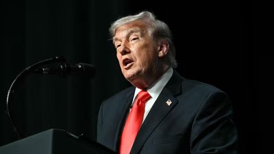 When asked whether the US would resume military operations on Iran, Trump stated that he would “prefer not” to do so. (AFP)
