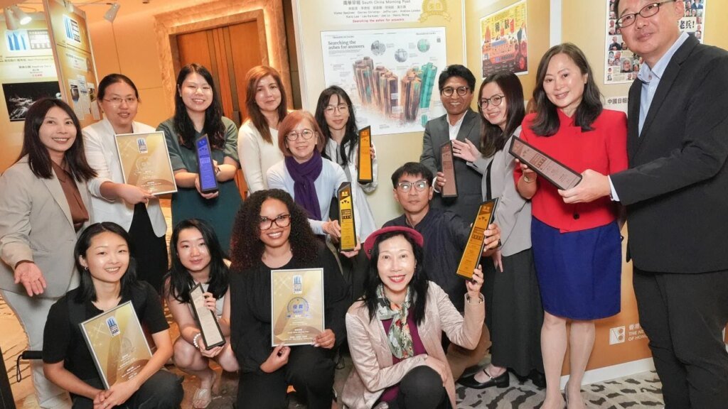 ‘Tell good stories of Hong Kong’ amid global turmoil, John Lee urges local media