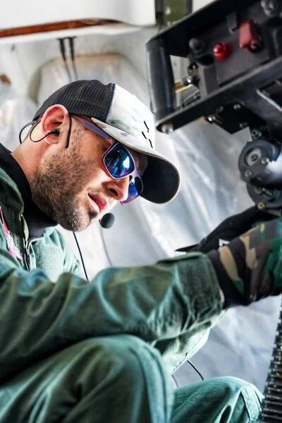 Inside The Old Skydiving Plane Hunting Drones in Ukraine