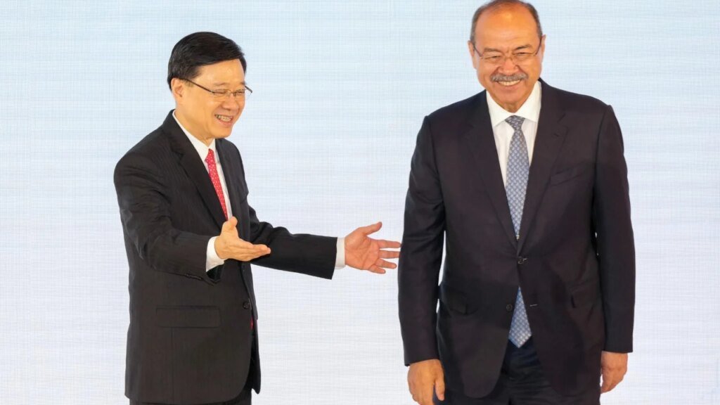 Hong Kong pledges deeper ties with Uzbekistan as China signs bilateral agreements