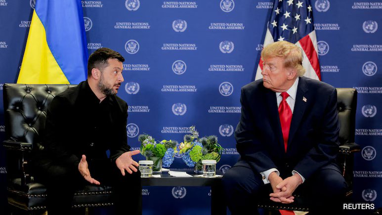Trump Says Zelensky Should Get "Somebody Else" To Negotiate To End War