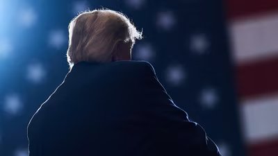 President Donald Trump speaks during a campaign rally at Clemson University's T. Ed Garrison Arena in Pendleton, S.C., Wednesday, Oct. 21, 2026. (AP Photo/Julia Demaree Nikhinson) (AP Photo/Julia Demaree Nikhinson)