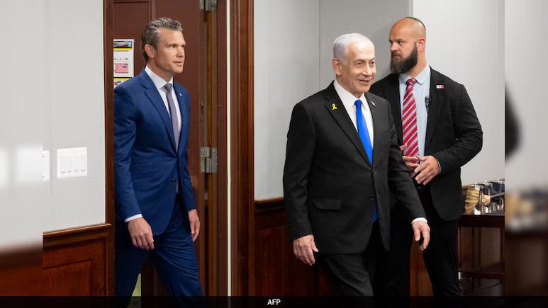 Pete Hegseth Makes Surprise Visit To Israel, Meets Netanyahu: Report